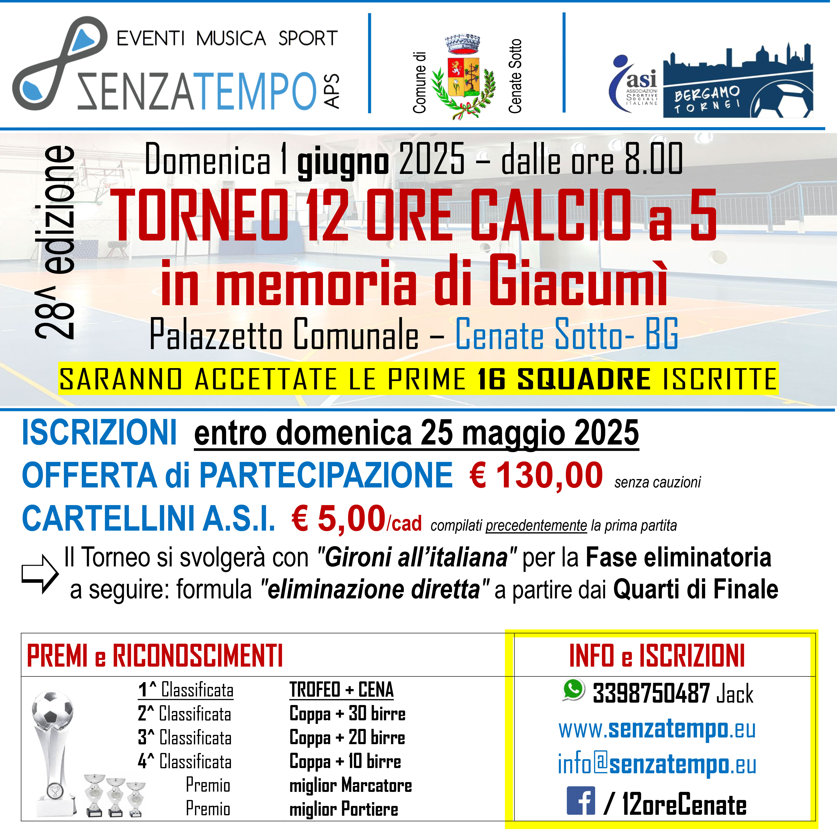 12 ore cenate  sotto 2025